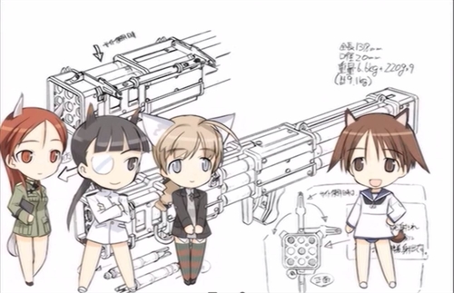 Strike Witches - Miyafuji and Lynette's Witches Base Tour - 3